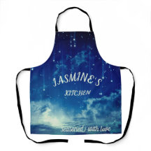 TABLIER RÊVES AU CLAIR DE LUNE | CADEAU CÉLESTE PE