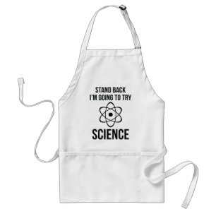 Tablier Reviens-toi, je vais essayer la science