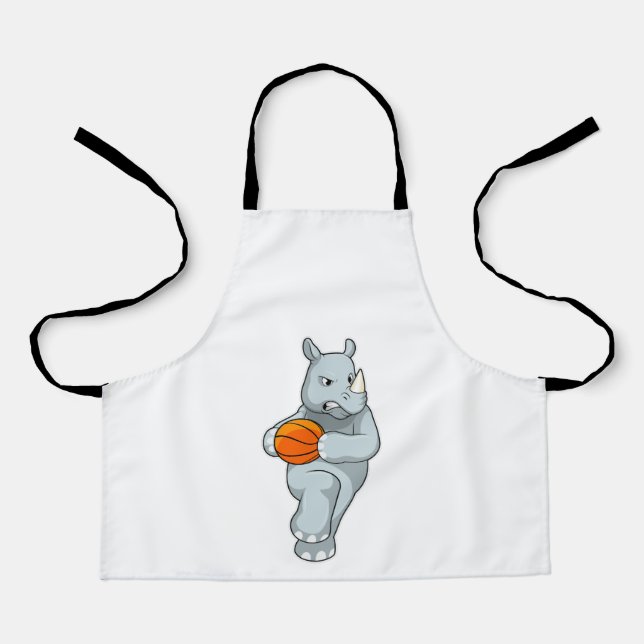 Tablier Rhino as Basketball (Recto)