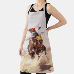 Tablier Rider Vintage Rodeo Cowboy Bronc