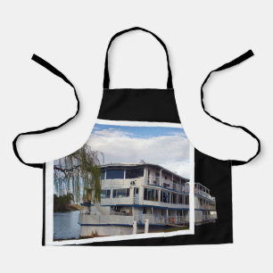 Tablier River Boat Popout Art, Enfants Full Print Apron