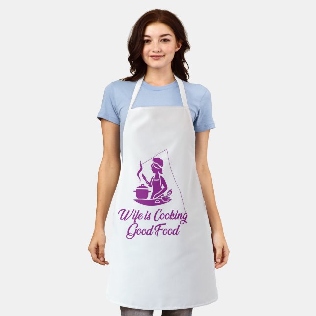 Tablier Robe cuisine (Porté)