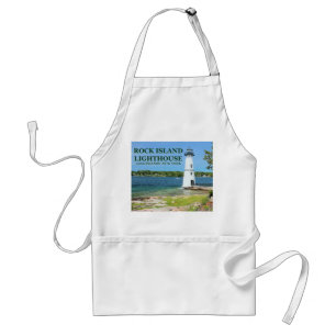 Tablier Rock Island Lighthouse, New York Apron