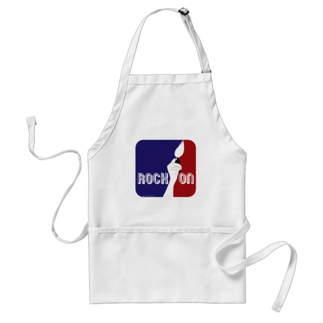 Tablier Rock On Music Logo sportif (Devant)
