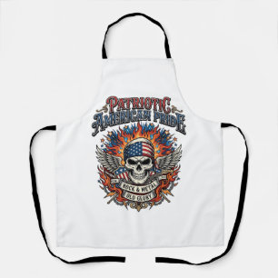 Tablier Rocker du bandana patriotique Gloire ancienne Méta