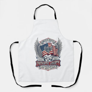 Tablier Rocker du bandana patriotique Méta musique Old Glo