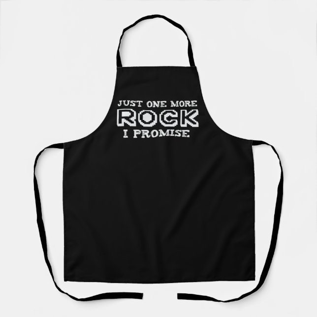 Tablier Rockhound Rock Joke Collector (Recto)