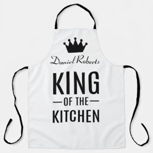 Tablier Roi de cuisine personnalisée