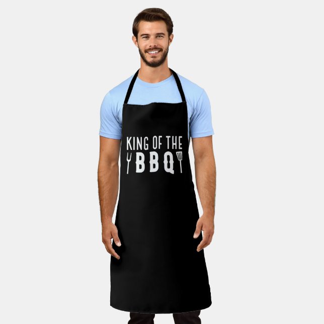 Tablier Roi Du BBQ (Porté)