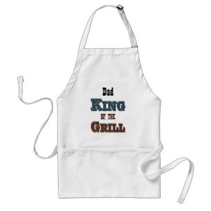Tablier Roi du Grill Apron personnalisé