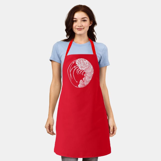Tablier rond de homard (Porté)