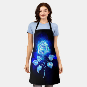 Tablier Rose bleu brûlant