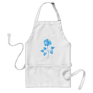 Tablier Rose bleu brûlant