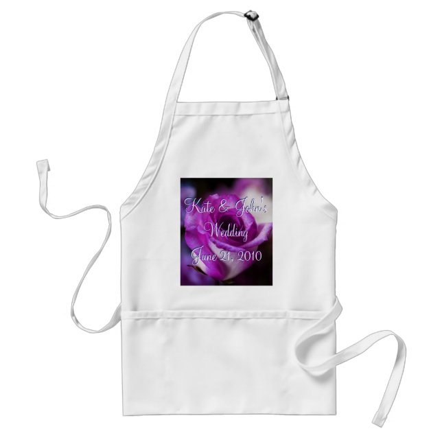Tablier Rose de pourpre (Devant)