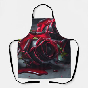 Tablier Rose gothique
