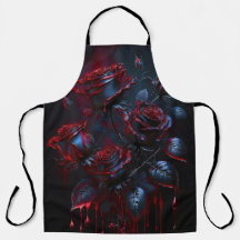 Tablier Rose mystique - Grand