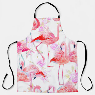 Tablier Roses d'aquarelle motif sans couture avec flamme r