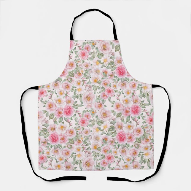 Tablier Roses de jardin délicieux (Recto)