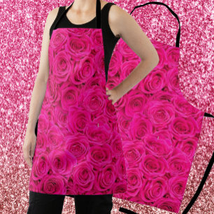 Tablier Roses roses