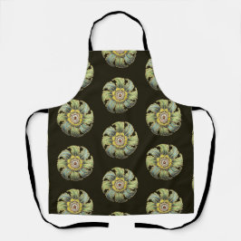 Tablier Rosette architecturale antique n° 1