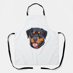 Tablier Rottweiler Romp des chiots aux partenaires paw-som