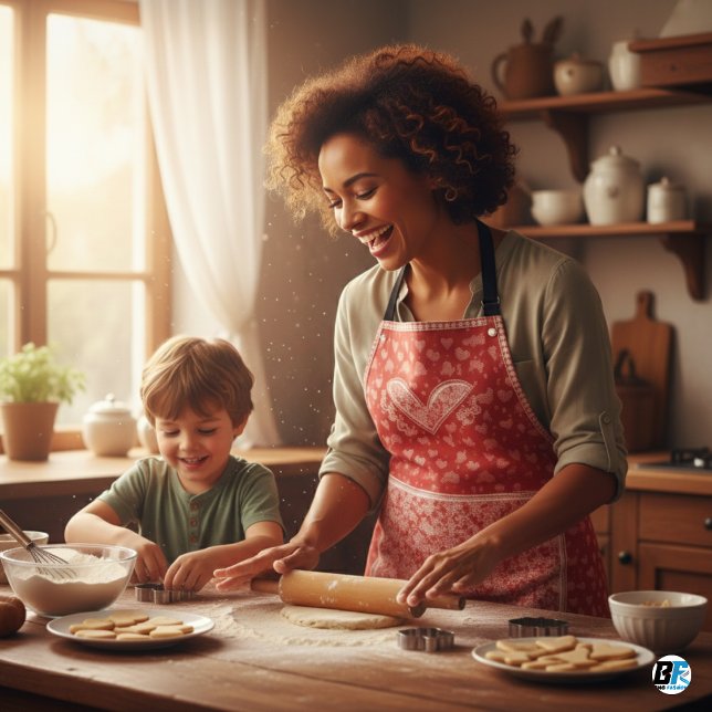 Tablier Rouge élégant, fonctionnel pour chaque occasion (Créateur téléchargé)