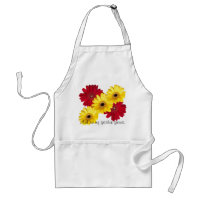 Rouge et jaune Gerber Daisy Fermer les photos
