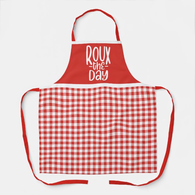 Tablier Roux Le Jour Cajun Sud Louisiane (Recto)