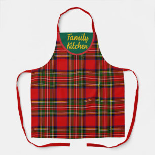 Tablier Royal Stewart Clan Tartan Plaid Espace Personnalis