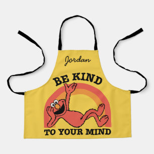 Tablier Rue Sésame Elmo Be Kind Ajouter Votre Nom