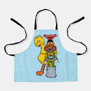 Tablier Rue Sésame   Pose Pals Street Sesame