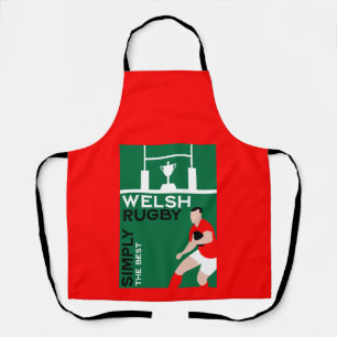 Tablier Rugby Wales Fan Art