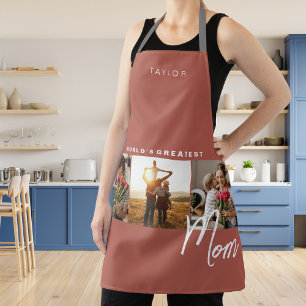 Tablier Rustique en terre cuite Trois Cuisines pho