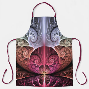Tablier Rythme cardiaque, art fractal de fantaisie surréal