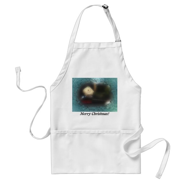 Tablier Sac à couchage S'Mores Bleu Apron (Devant)