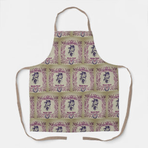 Tablier sac à grains de pavot conception tout-en impressio