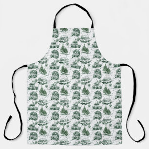 Tablier Sac cadeau de Noël pour voyage de vacances   vert