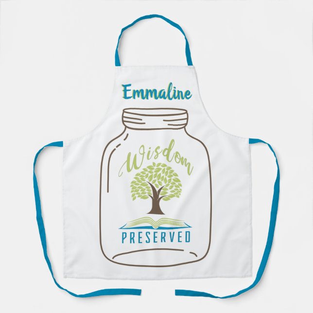 Tablier Sagesse personnalisée préservée (Recto)