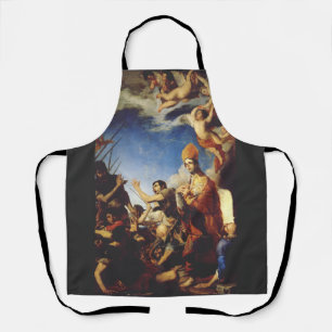 Tablier Saint Janvier, évêque de Bénévent - Beaux-arts