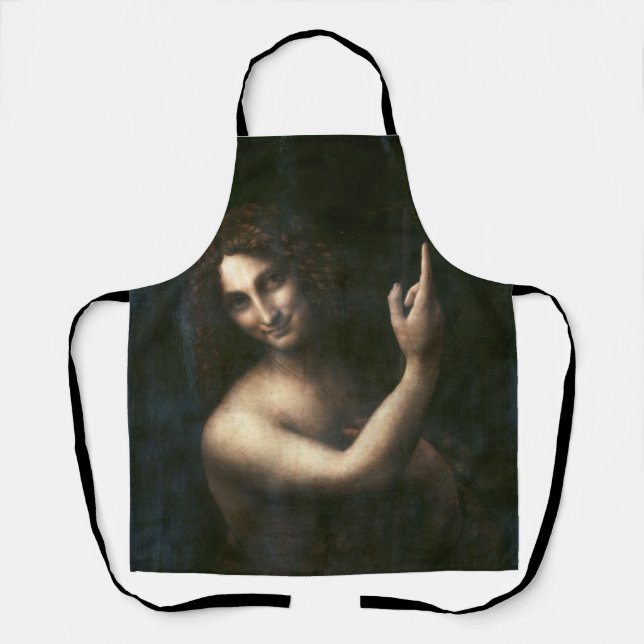 Tablier Saint Jean Baptiste, Léonard de Vinci (Recto)