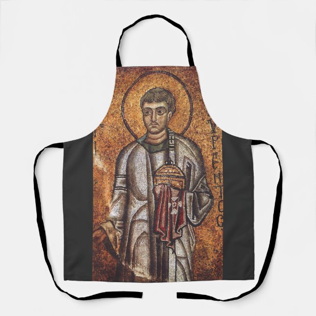Tablier Saint-Laurent le martyr (Recto)