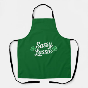 Tablier Saint-Patrick Sassy Lassie Drôle Irlandais 