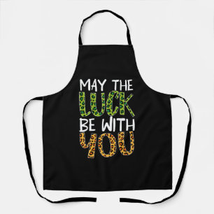 Tablier Saint Patrick's Day Que la chance soit avec vous
