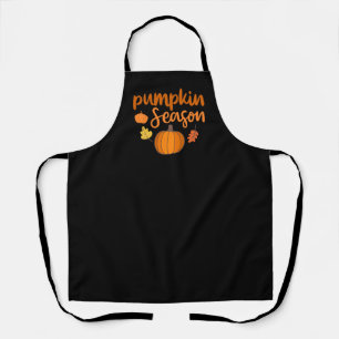 Tablier Saison citrouille automne