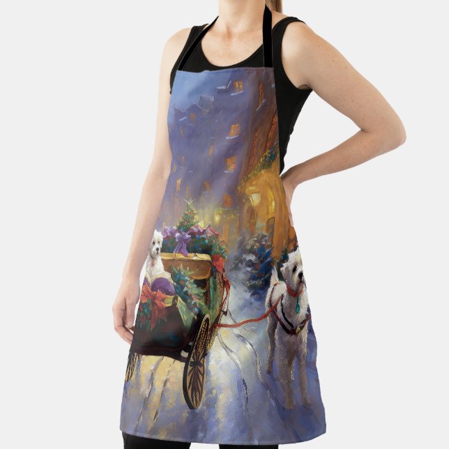 Tablier Saison de Noël maltaise (Insitu)