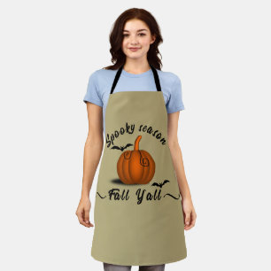 Tablier saison éffrayante automne yall
