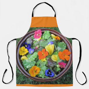 Tablier Salade de fleurs