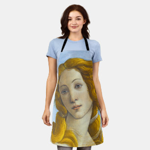 Tablier Sandro Botticelli - Détail de la naissance de Vénu