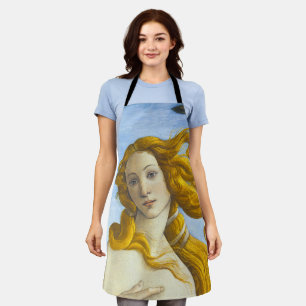 Tablier Sandro Botticelli - Naissance de Vénus Gros plan