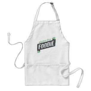 Tablier sans gluten de fin gourmet